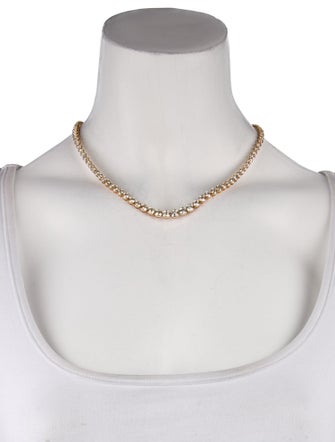 Necklace 14K 14.88ctw Diamond Collar Necklace