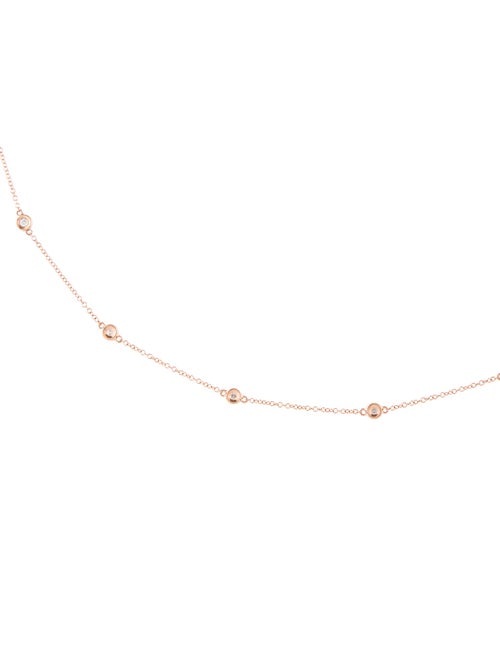 Necklace 14K Diamond Station Necklace