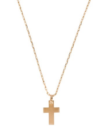 Necklace Pendant 18K Cross