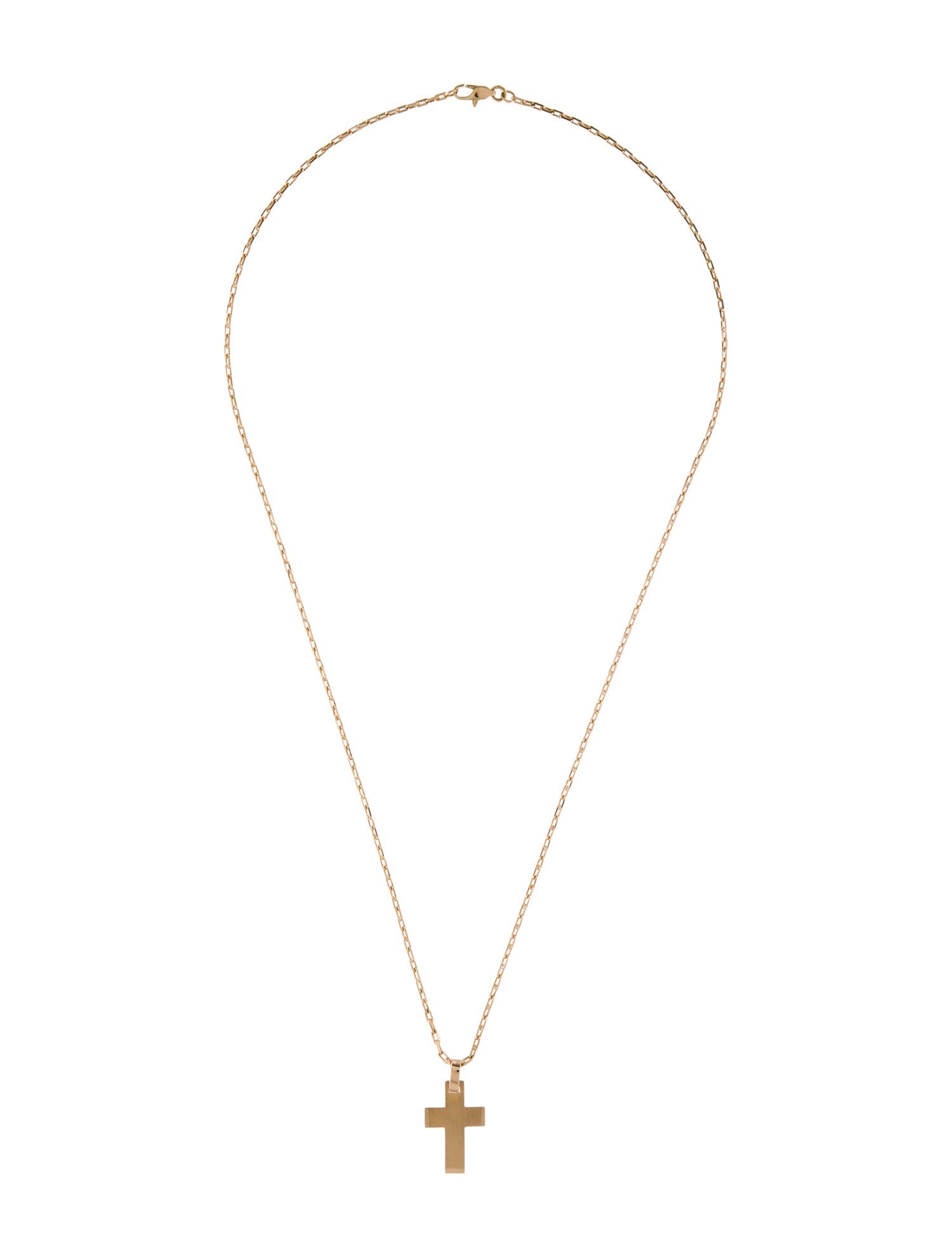 Necklace 18K Cross Pendant Necklace