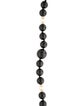 Necklace 14K Onyx & Pearl Beaded Strand