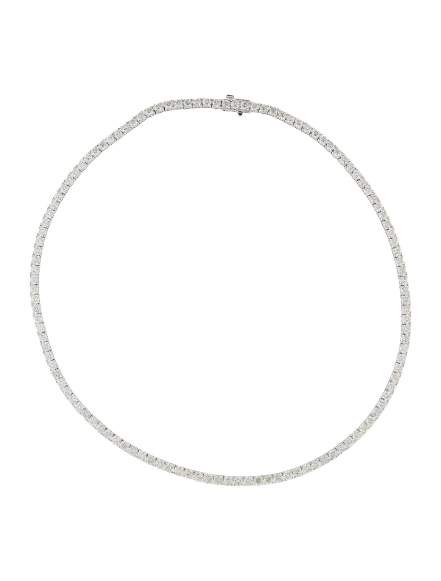Necklace 14K 13.93ctw Diamond Tennis Necklace