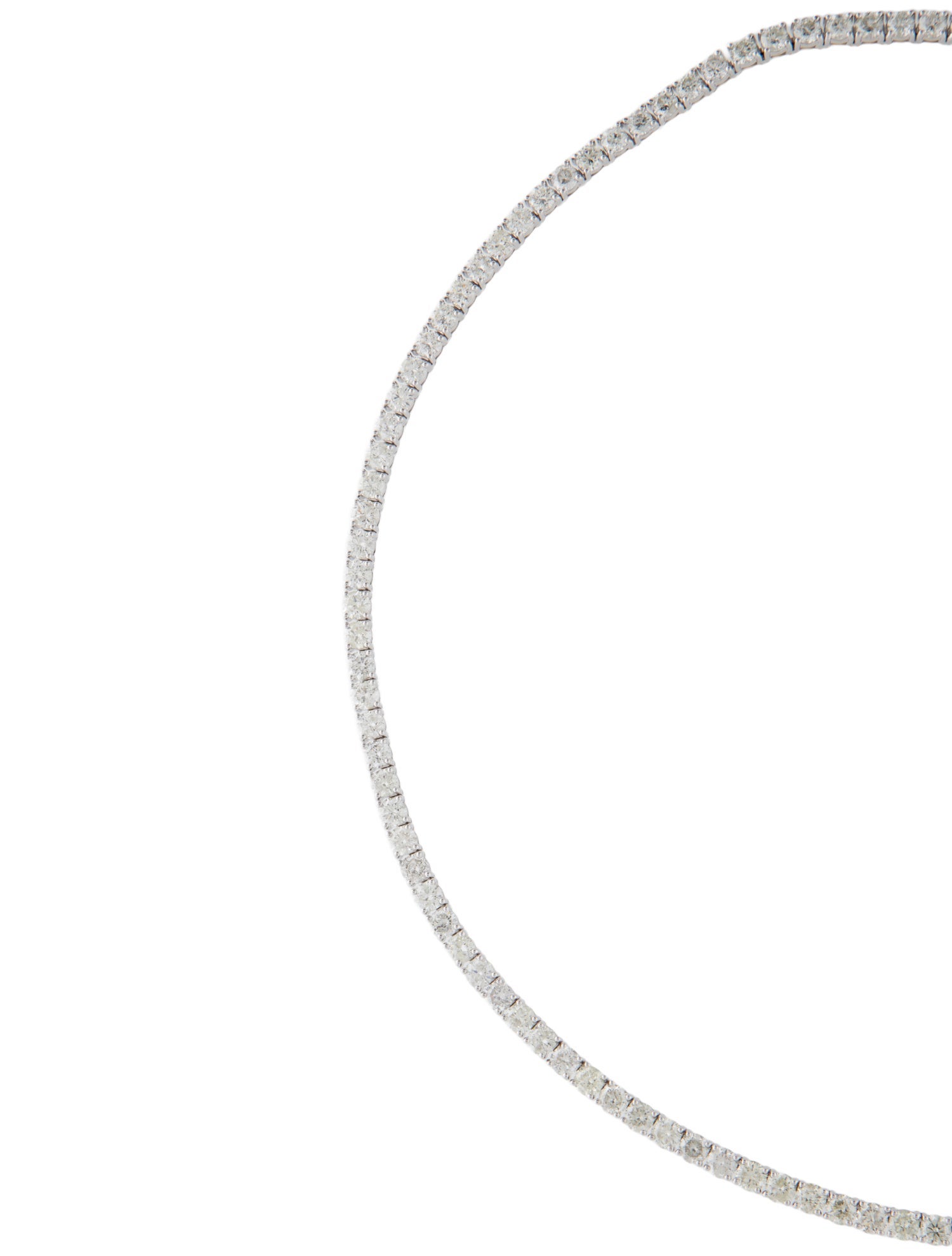 Necklace 14K 13.93ctw Diamond Tennis Necklace