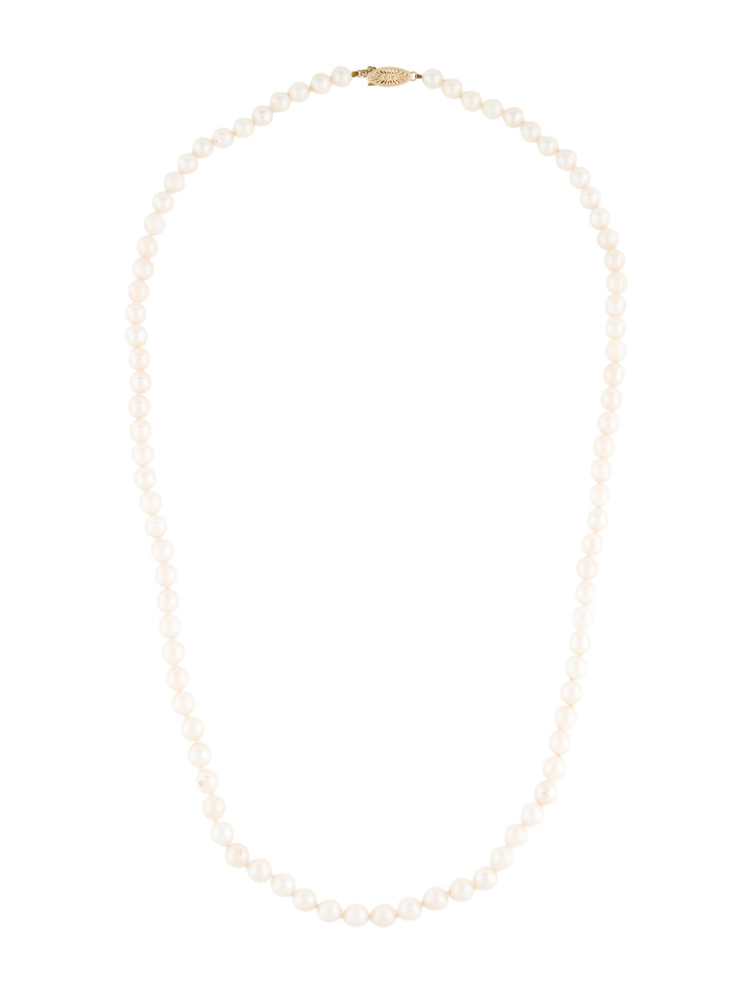 Necklace 14k Pearl Strand