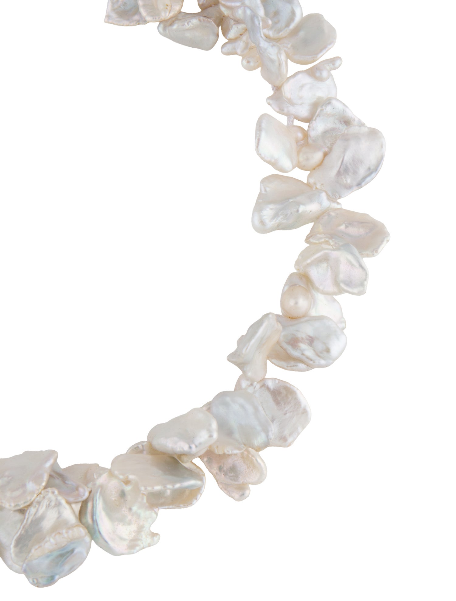 Necklace 14K Pearl Keshi Strand Necklace