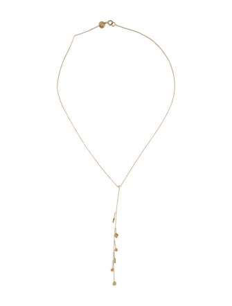 Necklace Sweet Pea 18K Diamond Kaleidoscope Lavailer Necklace