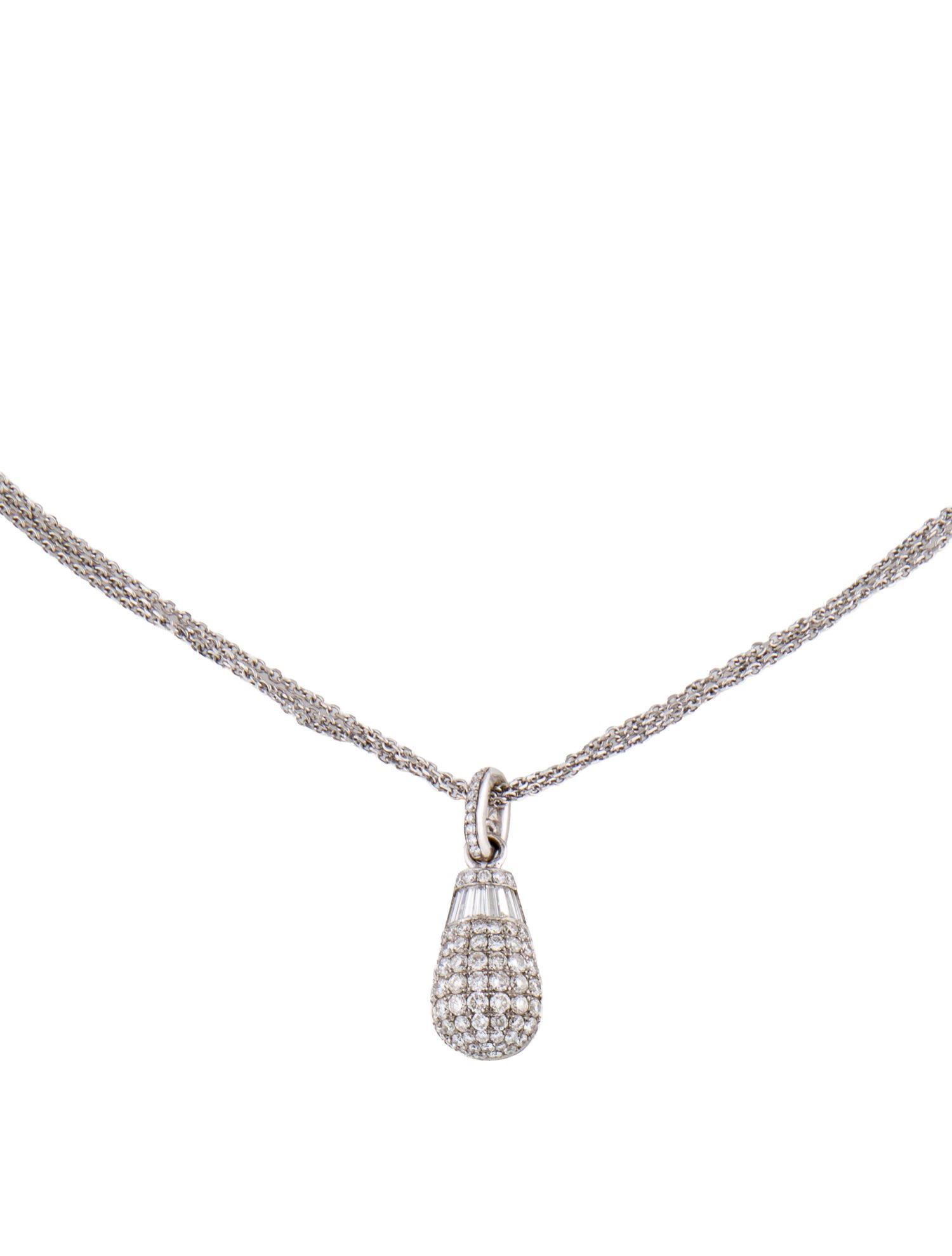 Necklace 14K 1.04ctw Diamond
