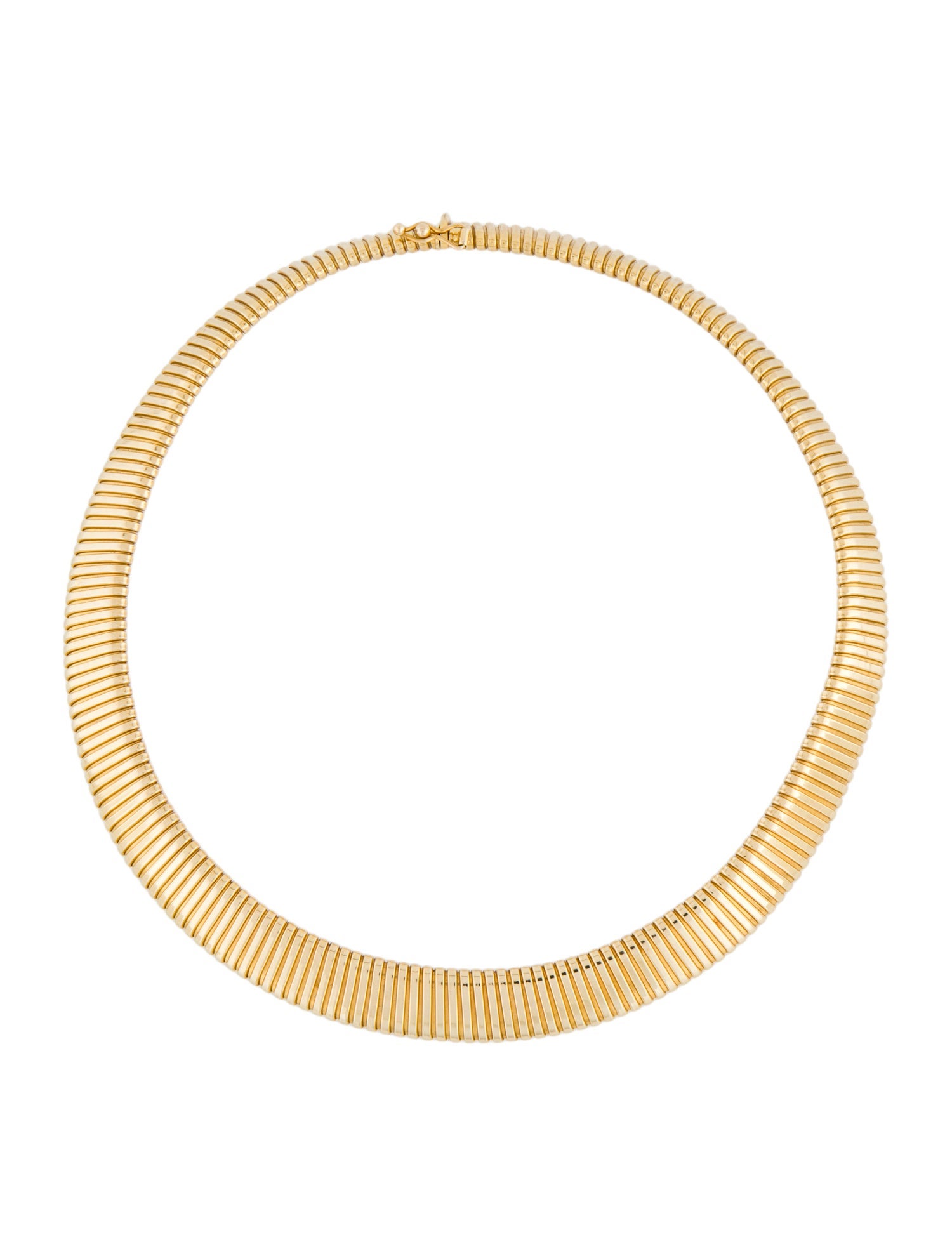 Necklace 14K Tubogas Choker