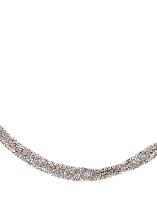 Necklace 9K Multistrand Chain Necklace