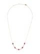 Necklace 14K 1.44ctw Ruby & Diamond Necklace