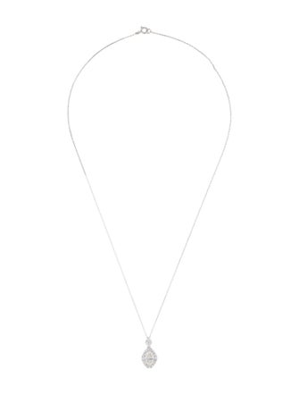 Necklace 14K 1.41ctw Lab-Grown Diamond Pendant Necklace