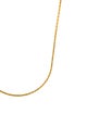 Necklace 23K Textured Link Chain Necklace