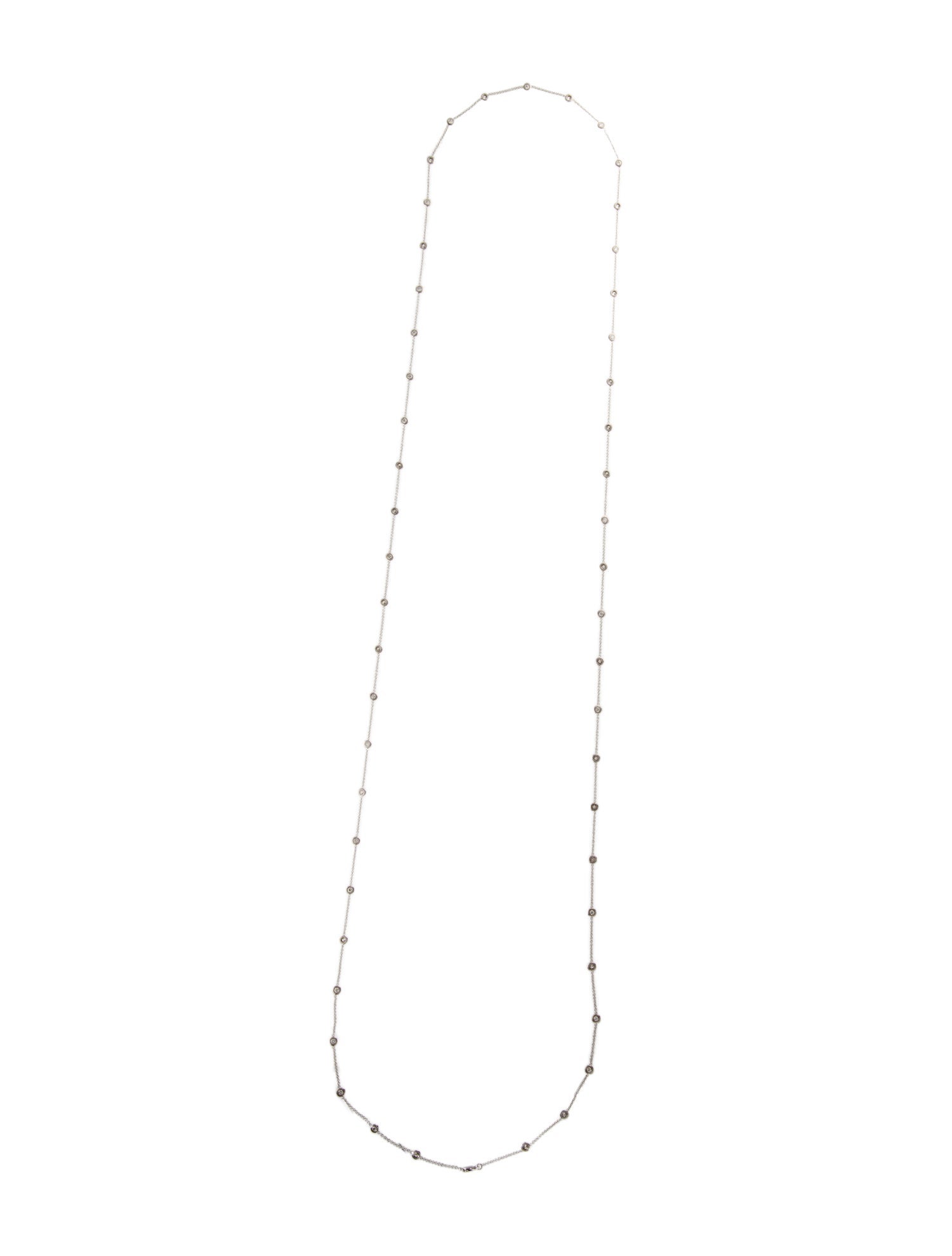 Necklace 14K 2.50ctw Diamond Station Necklace