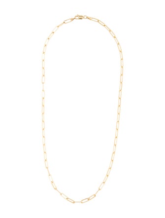 Necklace 14K Paperclip Chain