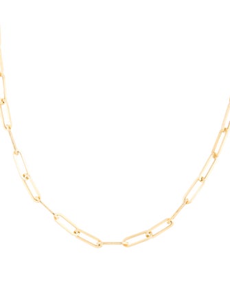 Necklace 14K Paperclip Chain