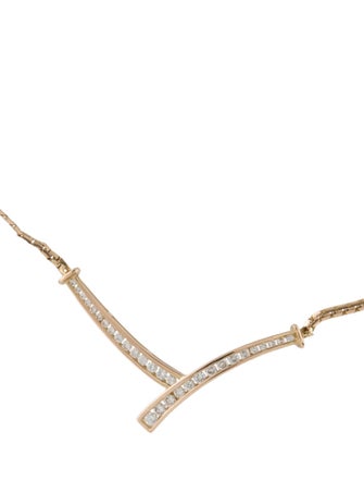 Necklace 14K 1.03ctw Diamond Station Chain Necklace