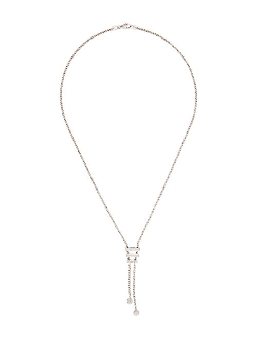 Necklace 18K 1.27ctw Diamond Lavalier Necklace