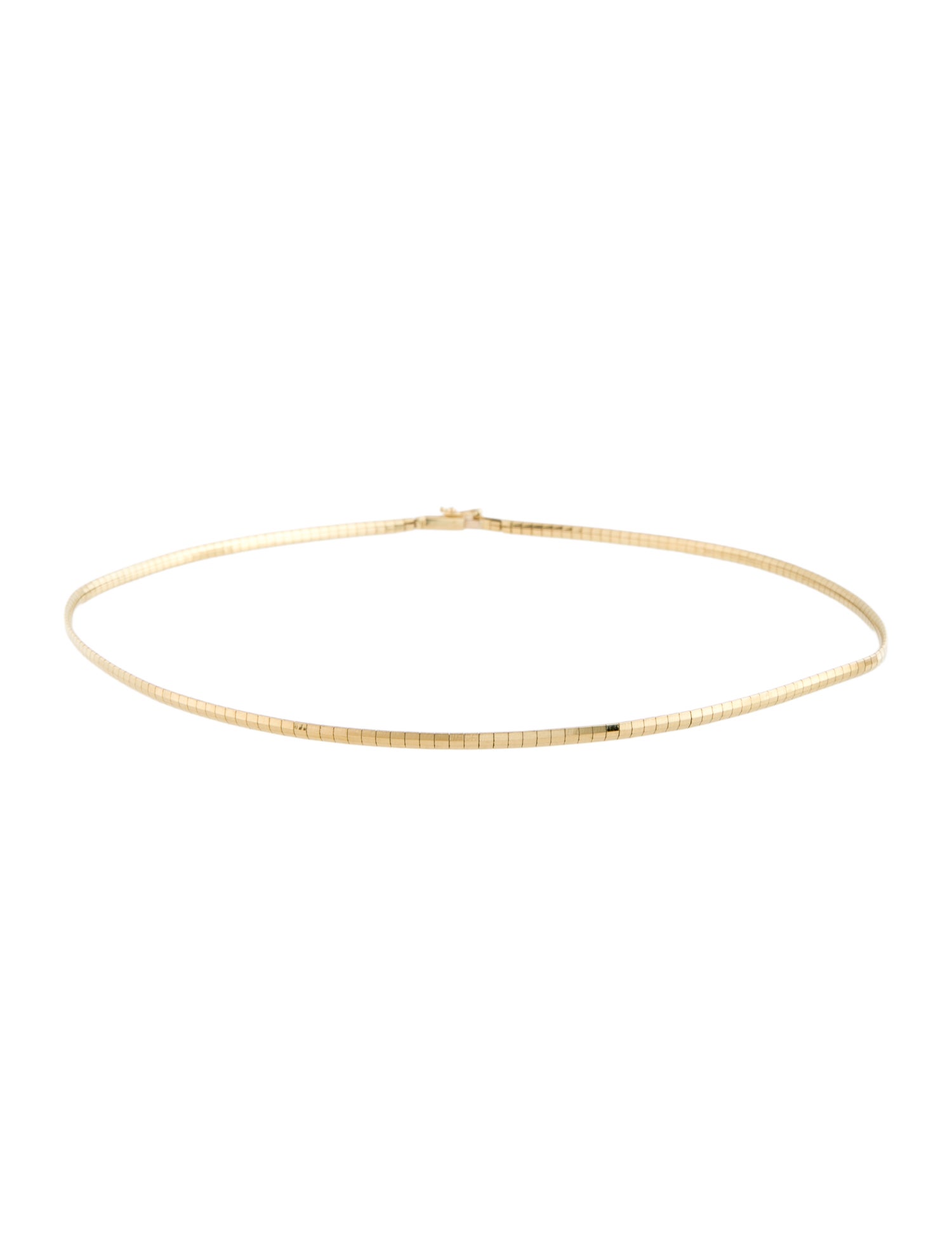 Necklace Oro Alexander 14K Omega Chain Necklace