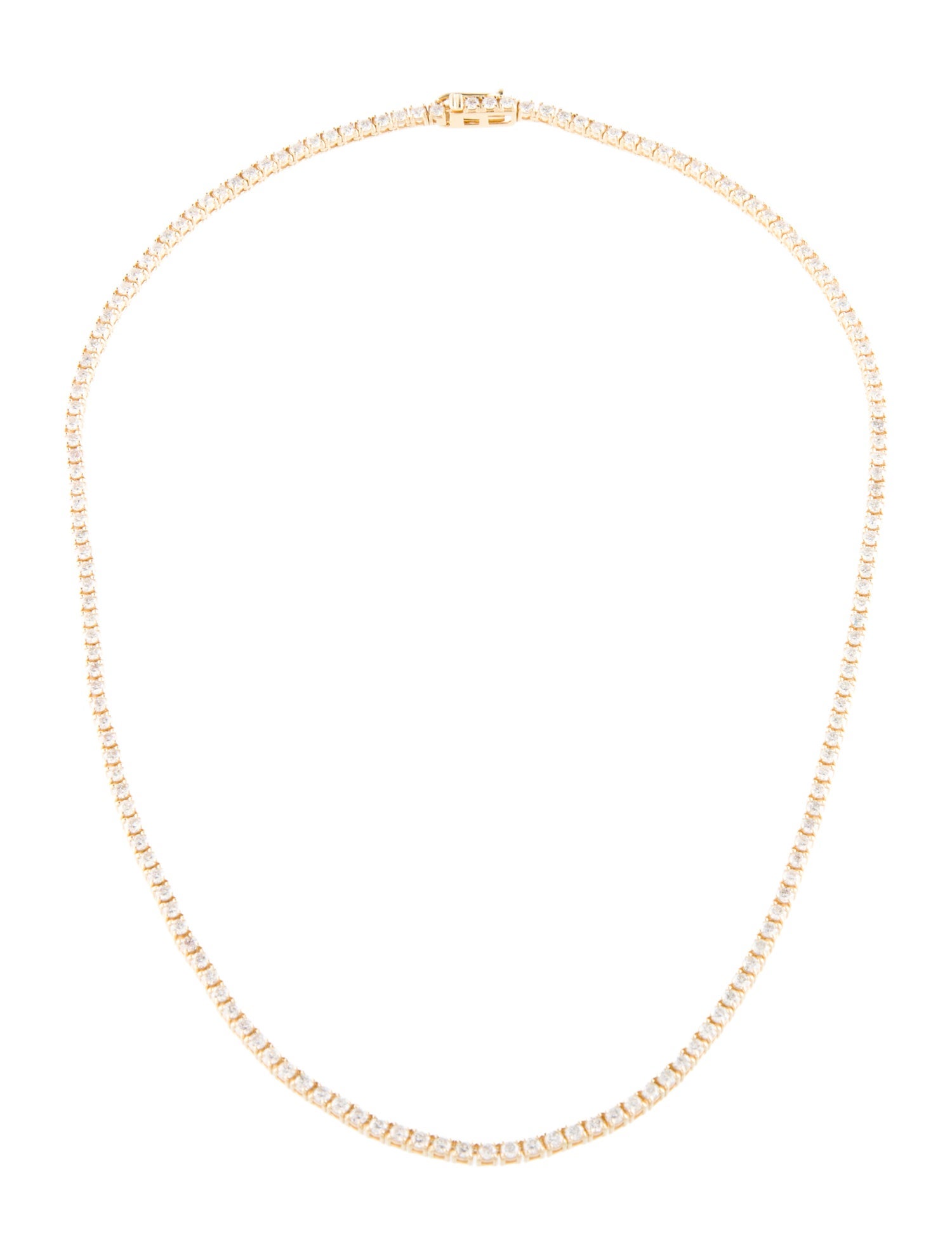 Necklace 18K 6.00ctw Diamond Tennis Necklace