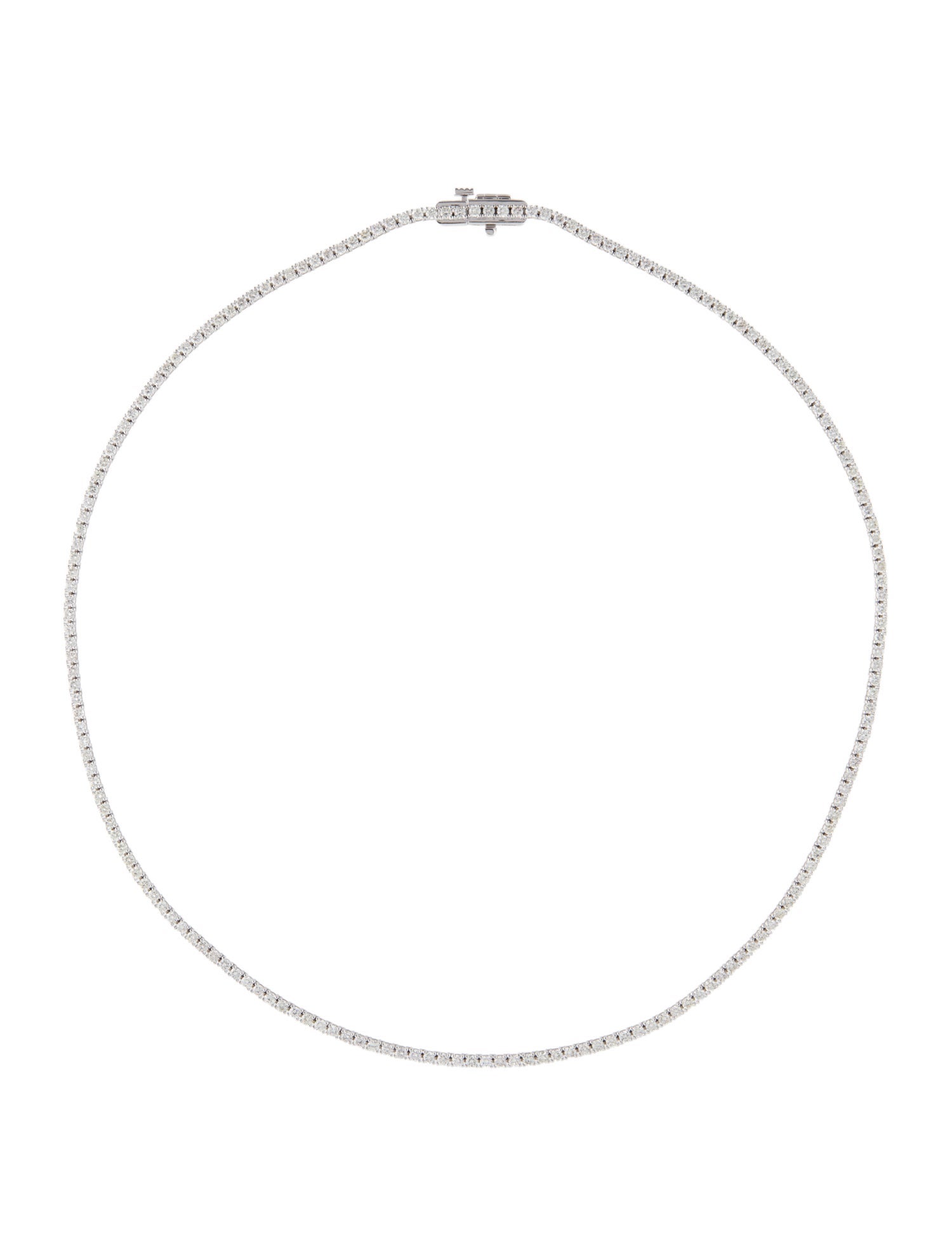 Necklace 14K 4.80ctw Diamond Tennis Necklace