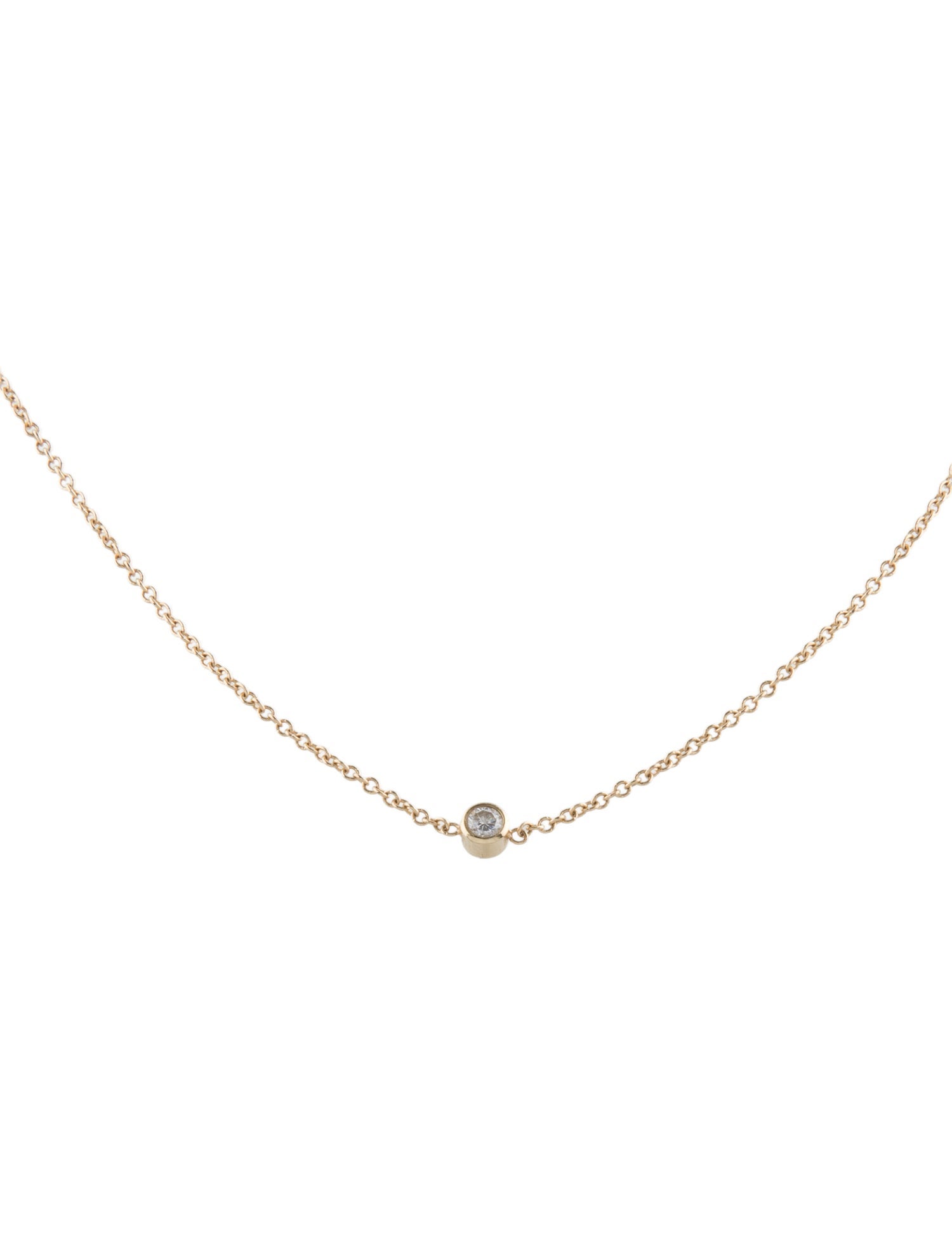 Necklace 14K Diamond Pendant Necklace