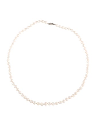 Necklace 14K Pearl Strand Necklace