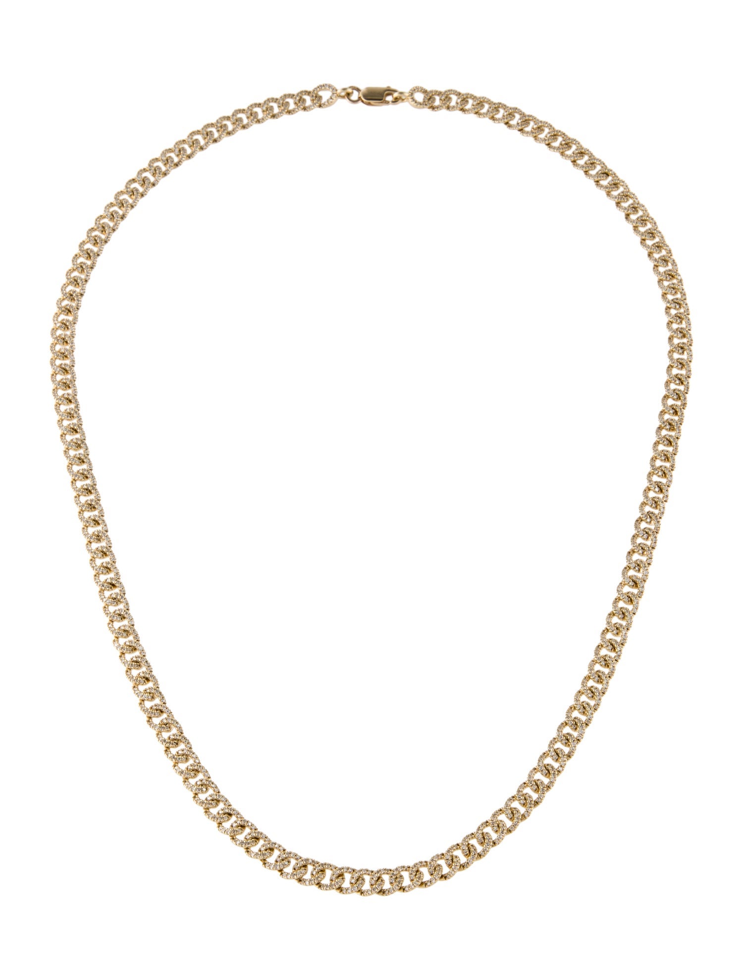 Necklace 14K 2.41ctw Diamond Chain Necklace