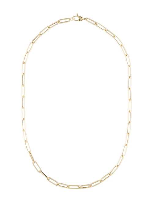 Necklace 14K Paperclip Link Chain