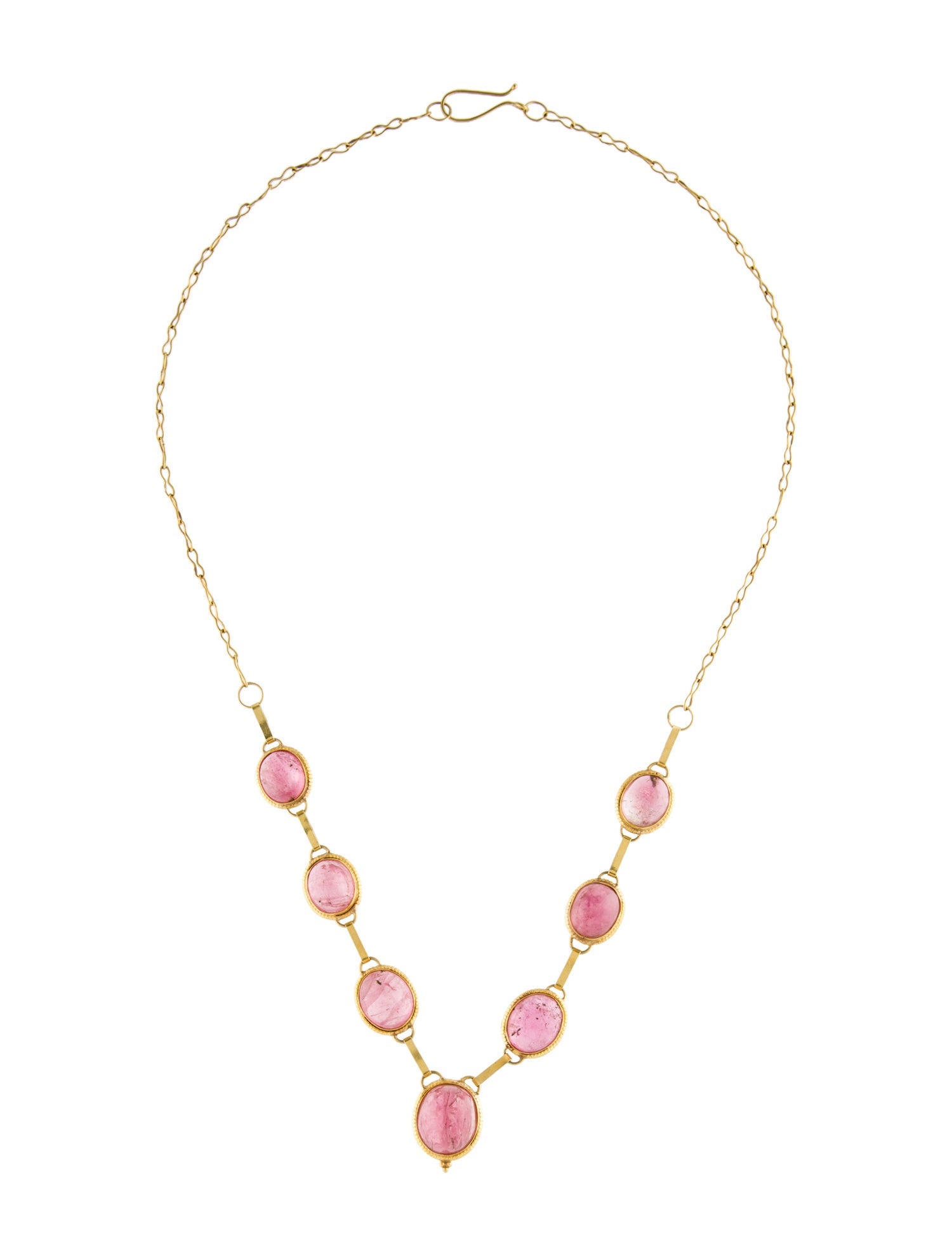 Necklace 18K 40.31ctw Tourmaline Collar Necklace