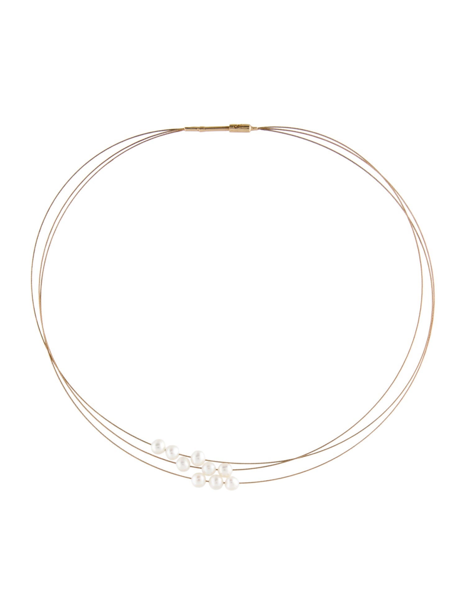 Necklace 14K Pearl Collar Necklace