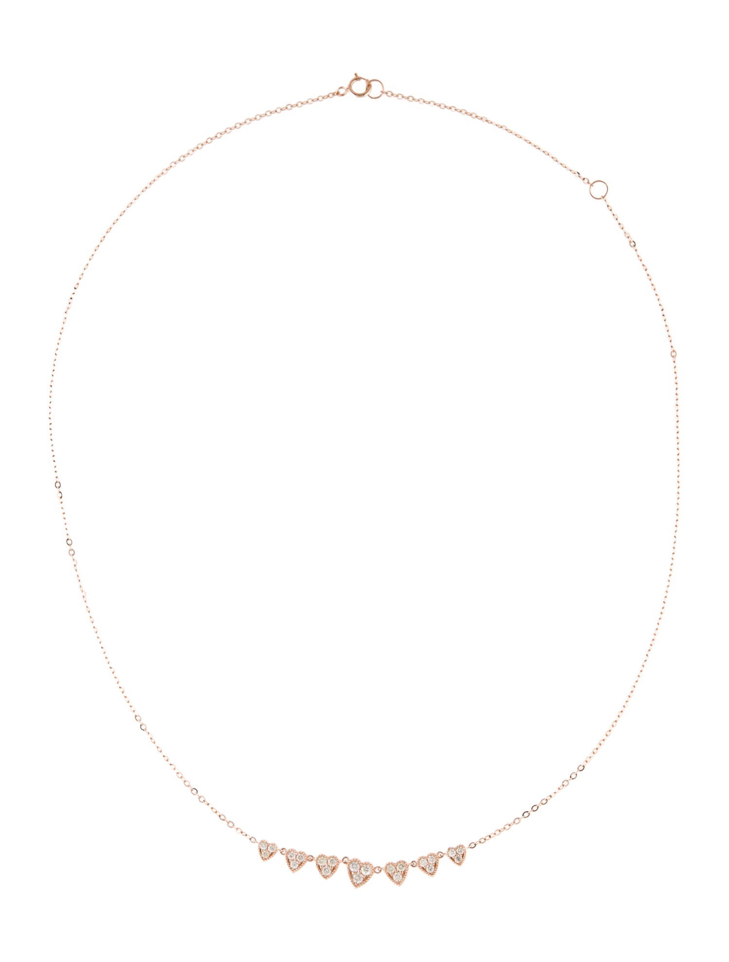 Necklace 14K Diamond Collar Necklace