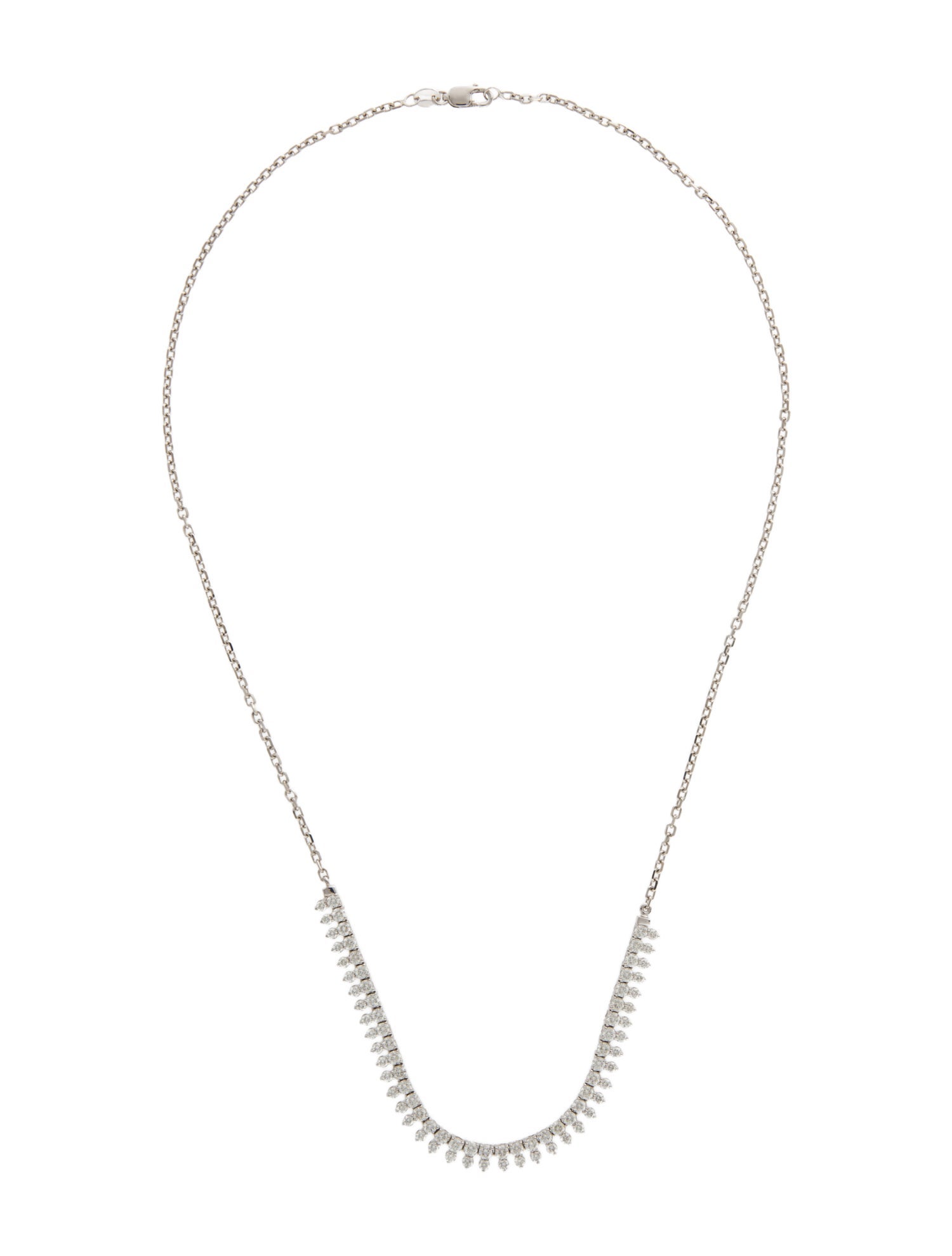 Necklace 14K 2.40ctw Diamond Chain Necklace
