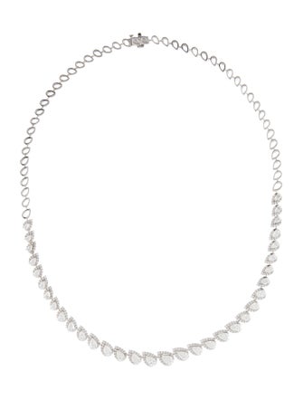 Necklace 14K 10.17ctw Lab-Grown Diamond Collar Necklace