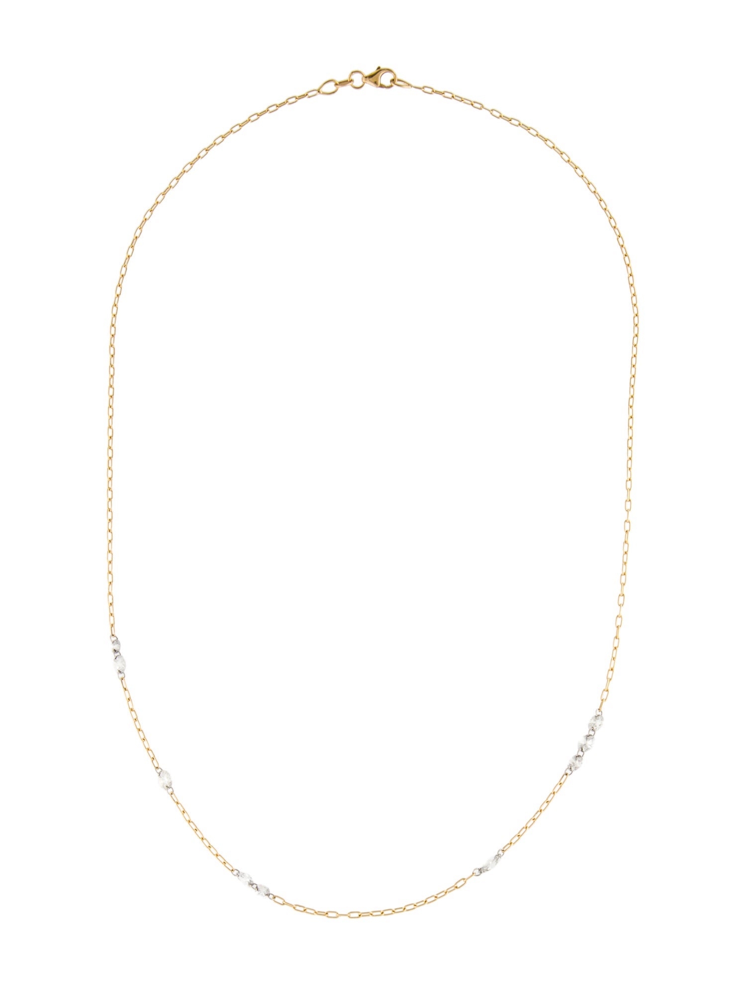 Necklace 18K Diamond Station