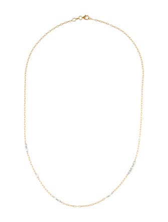 Necklace 18K Diamond Station