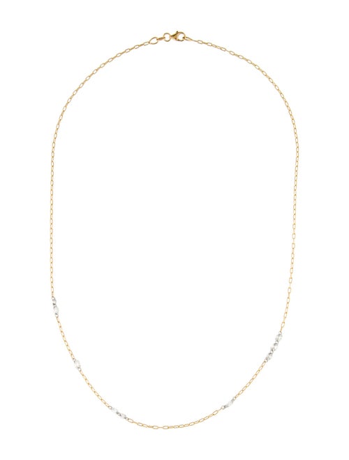 Necklace 18K Diamond Station