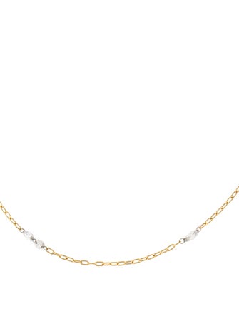 Necklace 18K Diamond Station