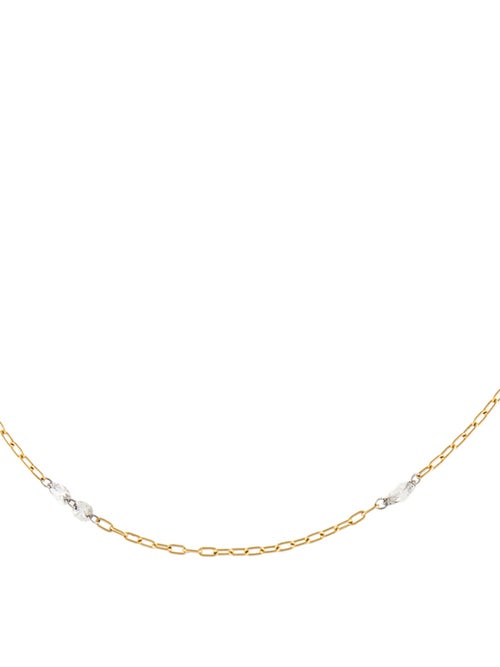 Necklace 18K Diamond Station
