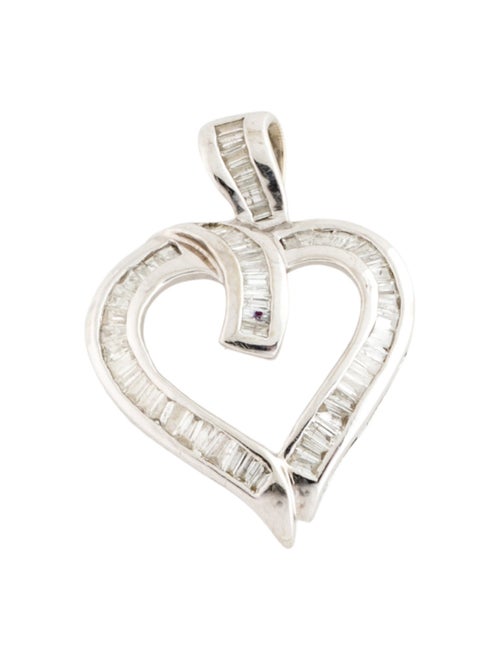 Necklace 10K Diamond Heart Pendant