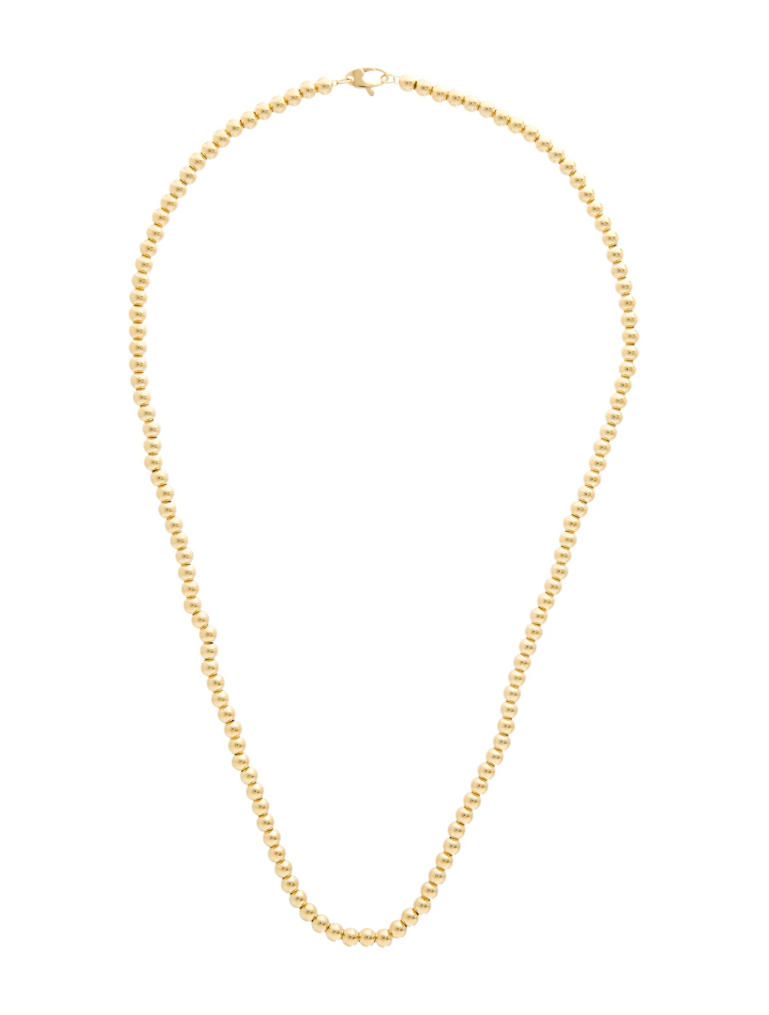 Necklace 14K Ball Bead Strand