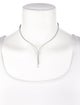 Necklace 18K 1.14ctw Diamond Lariat Necklace