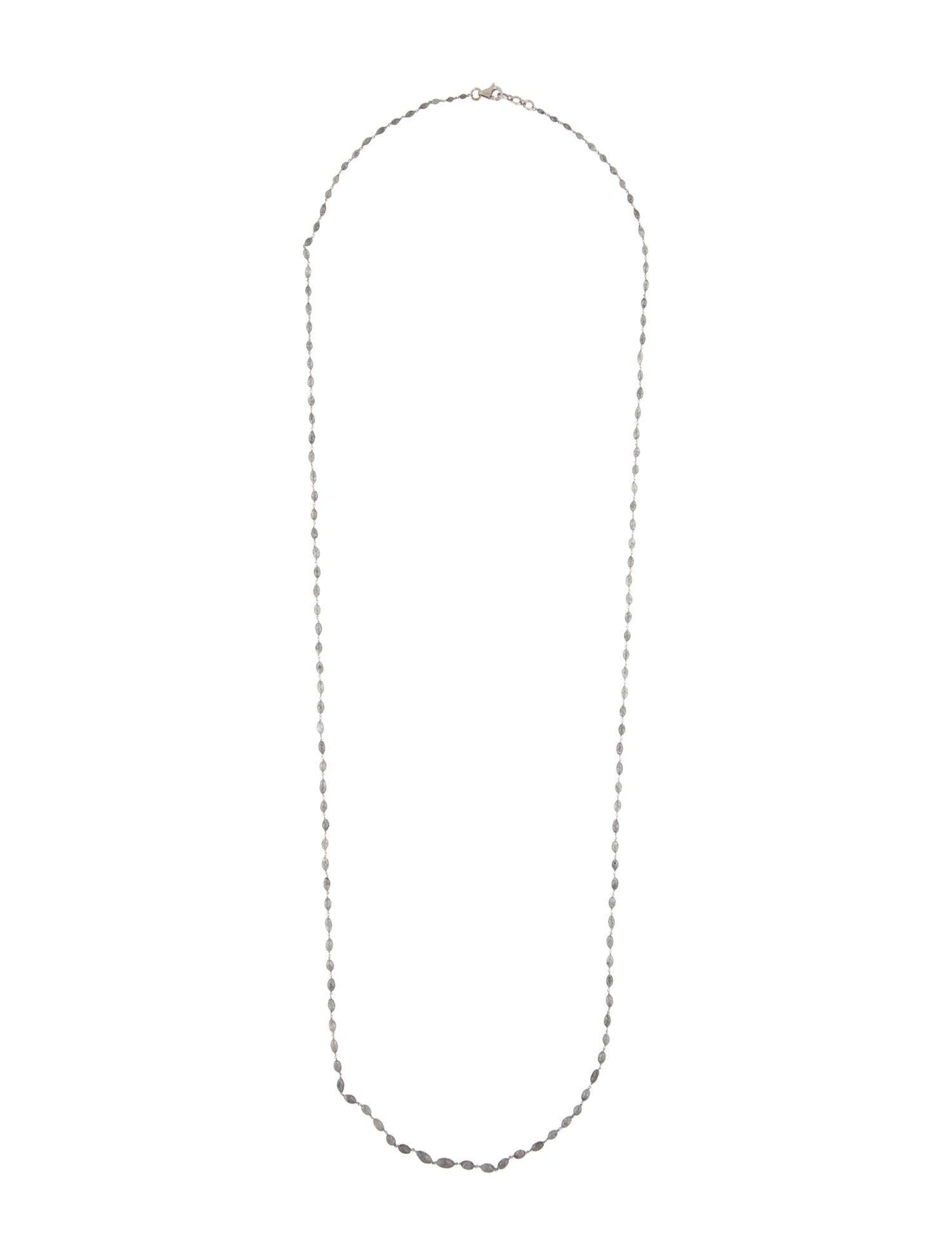 Necklace 18K Diamond Bead Station