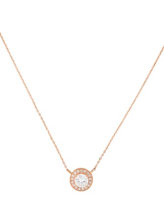 Necklace 18K Diamond Pendant w/ 14K Chain Necklace