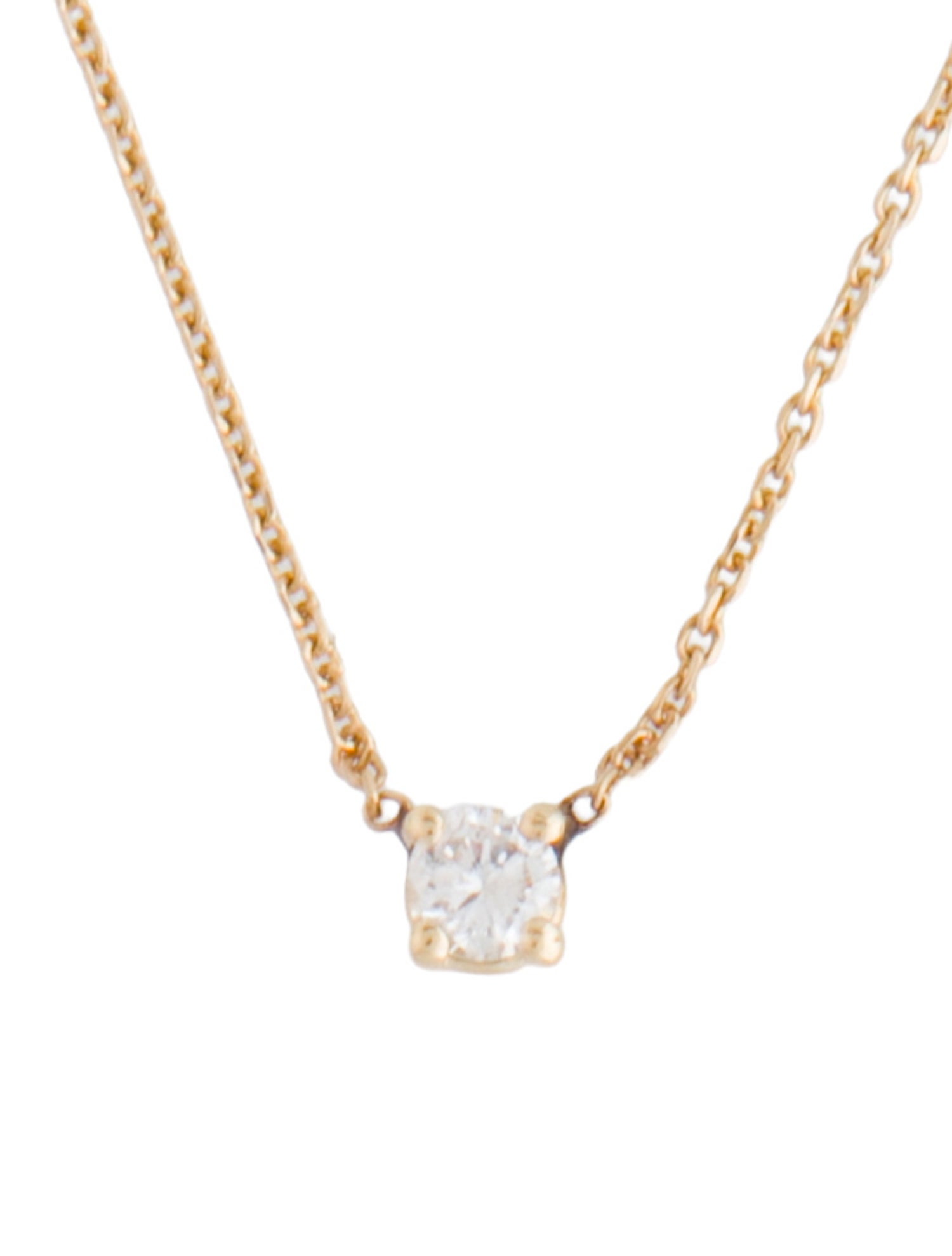 Necklace Diamond Solitaire Necklace