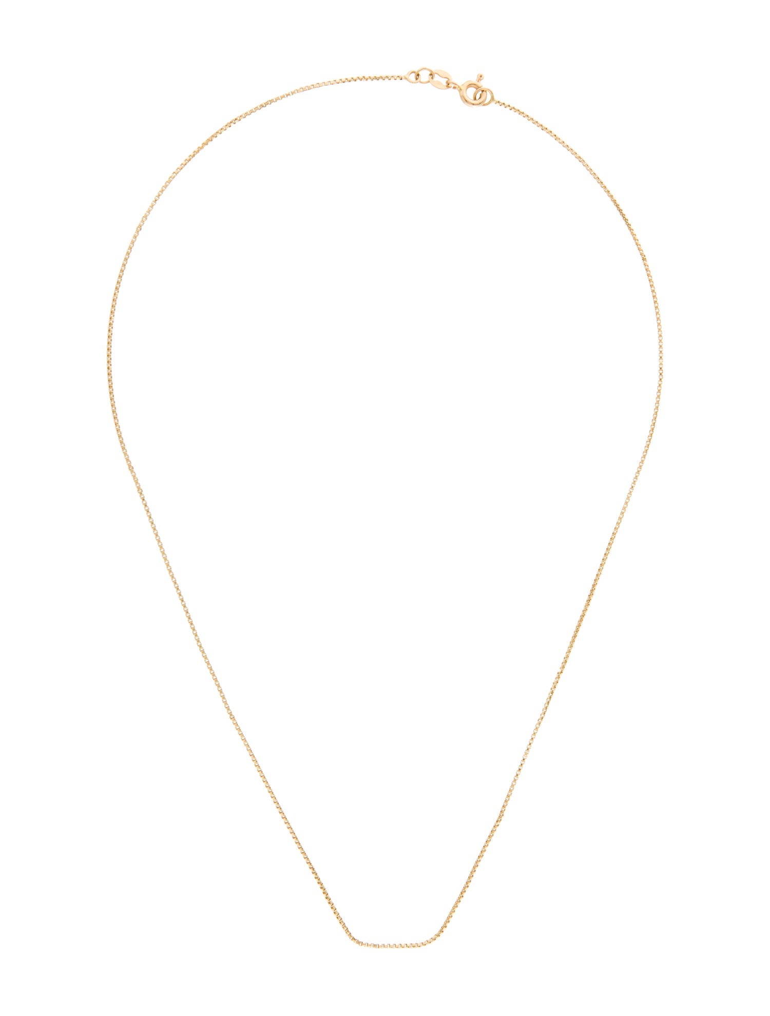 Necklace 14K Box Chain Necklace