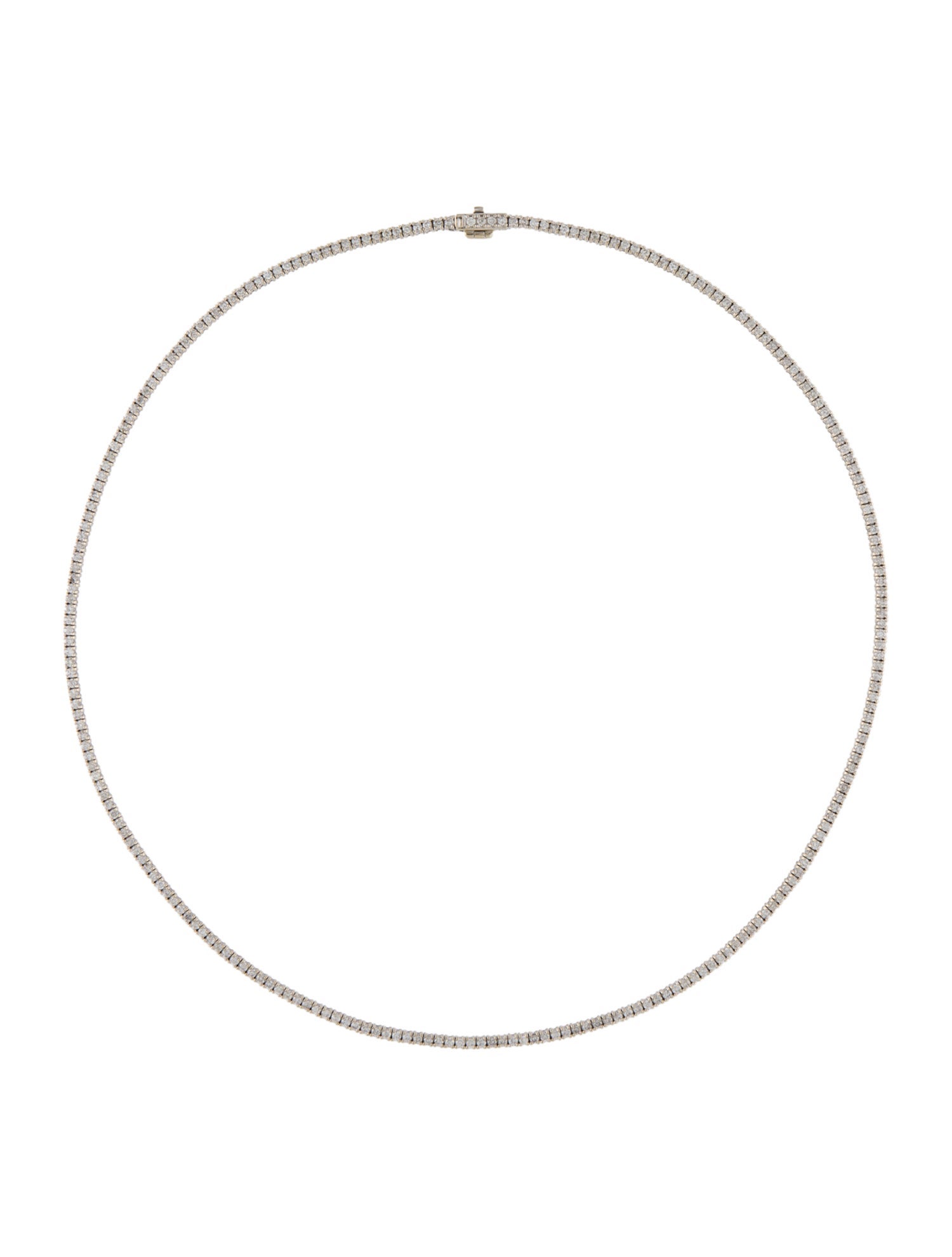 Necklace 14K 2.40ctw Diamond Tennis Collar Necklace