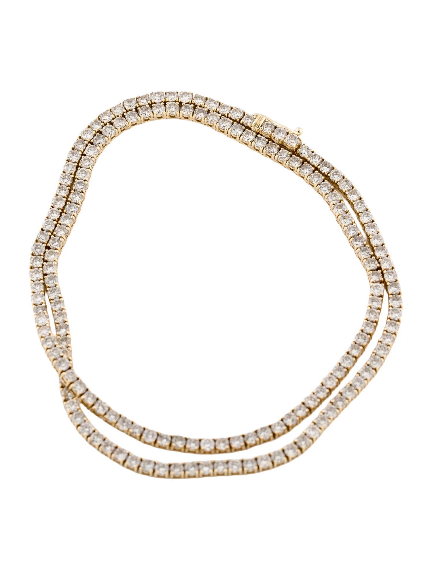 Necklace 14K 11.00ctw Diamond Tennis