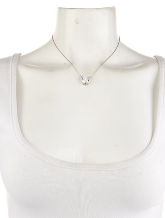 Necklace Platinum 5.03ct Lab-Grown Diamond Pendant Necklace