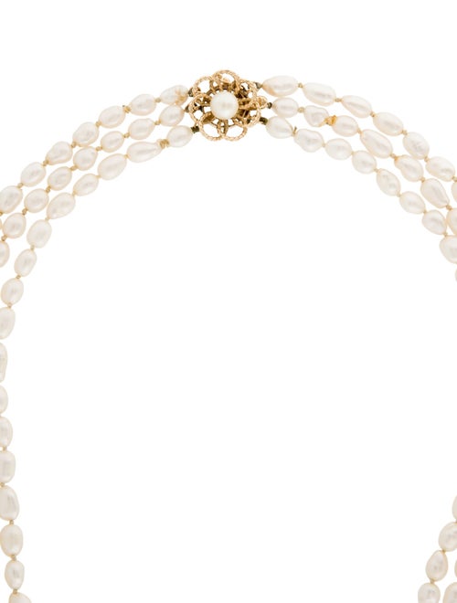 Necklace 14K Pearl Multi-Strand Necklace