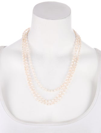 Necklace 14K Pearl Multi-Strand Necklace